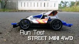 Run Test Street Mini 4WD :  Maen Tamiya Ala Anime Dash! Yonkuro