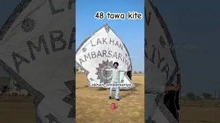 48 tawa kite making #kiteflyingfestival #kitedesign #oakistanikites #trendingreels #vira