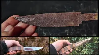 Bringing a Lightly Rusted Knife Back to Life | Restoration
