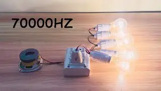 New...Get 240V Electricity 70000hz From Magnetic Gear And Copper Coil At Home