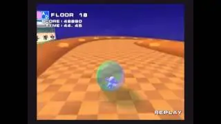 Super Monkey Ball - A18 Stunt: Burger Cube Bankshot