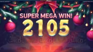 Secrets of Christmas Slot Review Netent Super Mega Win!