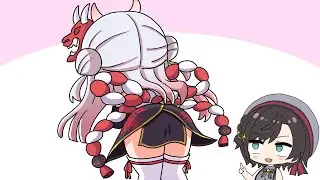 Ayame gets held at gunpoint for retweeting her rear【Hololive AnimatedClip/Eng sub】【Subaru/Ayame】