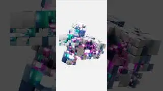 Twisting Quad Tree Experiment in Cinema 4D