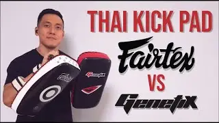 FAIRTEX THAI KICK PAD KPLC2 ATAU GENETIX THAI KICK PAD GTP2 - MANA LEBIH BAGUS?