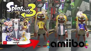 Splatoon 3 : Unboxing et test des amiibo Tridenfer