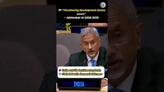 Dr . S .Jaishankar calls out U.S. &ldquo;double standards&rdquo; at UNGA 2025