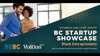 BC Startup Showcase: Black Entrepreneurs