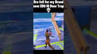 Genius Trap Idea in Fortnite! #Fortnite #Gaming