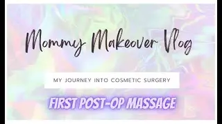 First lymphatic drainage massage - two weeks post-op
