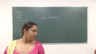 MBA 4th Semester, Subject - ISM , Topic Service marketing By shweta mam