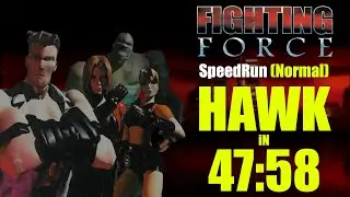 FIGHTING FORCE (PSX) SpeedRun - Hawk (Normal) in 47:58