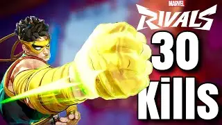 30 Kill Iron Fist Ranked Match | Marvel Rivals