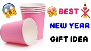 Happy new year gift box | Happy new year greeting card | Easy New Year Card Making/Paper crafts easy