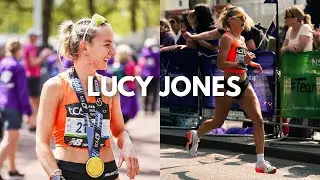 Winner of the London Marathon Mass Race: Lucy Jones