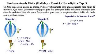 Aula 61 - Fundamentos de Física (Halliday e Resnick) 10a. Edição - Cap 5.