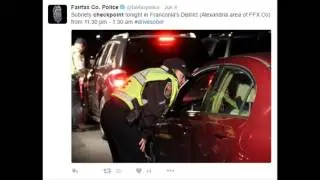 Fairfax County Police Department on Obstructing Traffic
