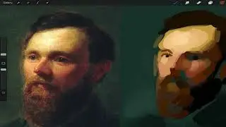 A Quick Approach to Painting Colour Portraits in Procreate - Part 1