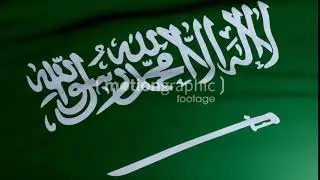 Saudi Arabia Flag loop - Motion Graphic