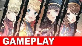 Dark Rose Valkyrie (PS4) - Battle Gameplay (60fps)