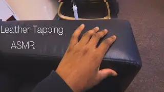 ASMR Fast Leather Seat Tapping & Scratching For Insomnia￼
