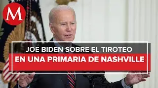 Violencia armada en EU desgarra el alma de la naci&oacute;n: Biden
