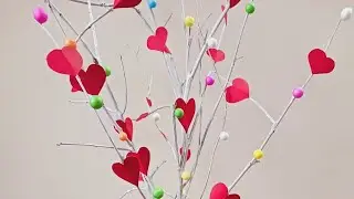 Valentine's day craft #vase decoration #shorts #youtubeshorts