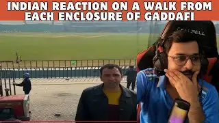 Indian reaction on A walk from each enclosure of Gaddafi