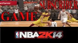 #NBA2K14 | #XBOXONE | SUBSCRIBER GAME | A VERY CLOSE GAME | ONLINE RANKED MATCH