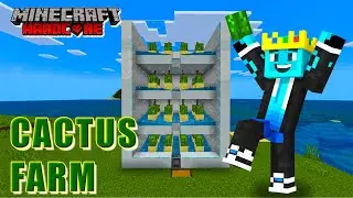 Built a Cactus Farm 🌵 | Minecraft Hardcore