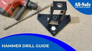 DIY Pool Fence Calculator | Step 8 | Do You Need a Hammer Drill Guide?