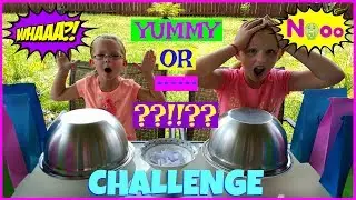 YUMMY OR GROSS FOOD CHALLENGE - Magic Box Toys Collector