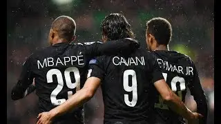 NEYMAR, CAVANI, MBAPPE  JUEGADAS