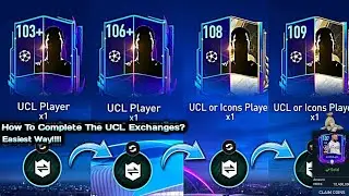 EASIEST WAY TO COMPLETE THE UCL EXCHANGES &bull; FIFA MOBILE 23