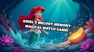 Ariel&rsquo;s Melody Memory: Magical Match Game!