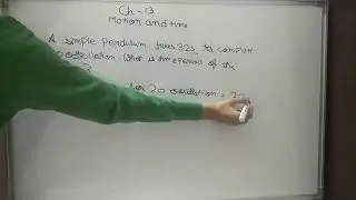 Q3 A simple pendulum takes 32 second to  20 oscillation .What  is time period  of the pendulum?