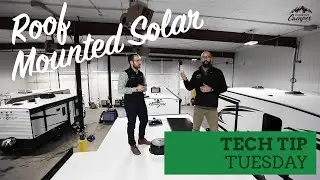 RV Solar Panel on a Grand Design RV | Country Camper