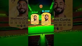 Fc 26 Manchester United ratings upgrade 🔴🔱