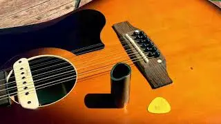 Recording King 12 string Open D