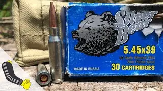 Silver Bear 5.45x39 60 gr. FMJ Zinc Plated Steel Case//Velocity Test