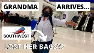 PICKING UP GRANDMA FROM SOUTHWEST AIRLINES | Setting Up Baby's Nursery Crib