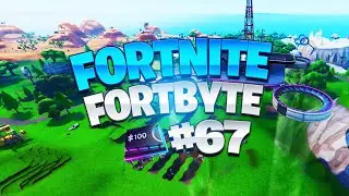 Fortbyte #67 Location! - Fly Retaliator Glider through rings under the southern most Sky Platform!
