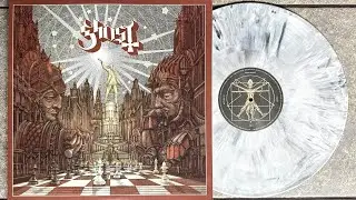 Ghost | Popestar | Grey Smoke Marbled Vinyl Unboxing