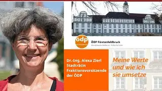Dr.-Ing. Alexa Zierl: Meine Werte und wie ich sie umsetze