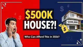 Who Can REALLY Afford a $500,000 House in 2026? (The Numbers Don’t Lie) | The Bull Run Guide