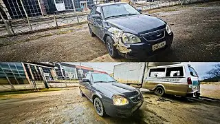 ПРИОРА НА БОКУ! Смотрите, как машина снова выезжает живой из гаража! @garage-dagogni 