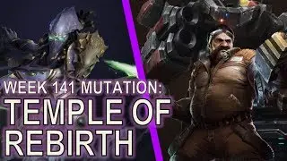 Starcraft II: Temple of Rebirth [Corsair Spam]