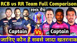 IPL 2022: Full Comparison Between RCB vs RR Team | Head to Head, Strong & Weak, Match Win | rcb vsrr