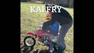 My 6yo Twins learn to ride the Honda 50 (2009 crf50f)