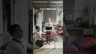 Ева, нижняя плегия, осваиваем шаг. Рабочие моменты.